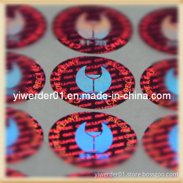Shenzhen 3D Hologram Sticker Label (H-057)
